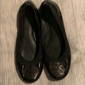 Tory Burch patent Flats